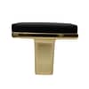 Puxador Mobiliário Elegante Dourado/Preto - 32mm - Imagem 6