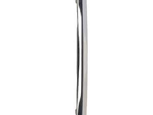 Puxador Mobiliário Prata/Branco Linhas Limpas - 218 mm - Código KAK.0218.PRA.BRA.QUA